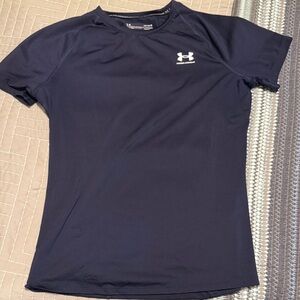 New Under Armour Dark Blue Compression Tee Shirt